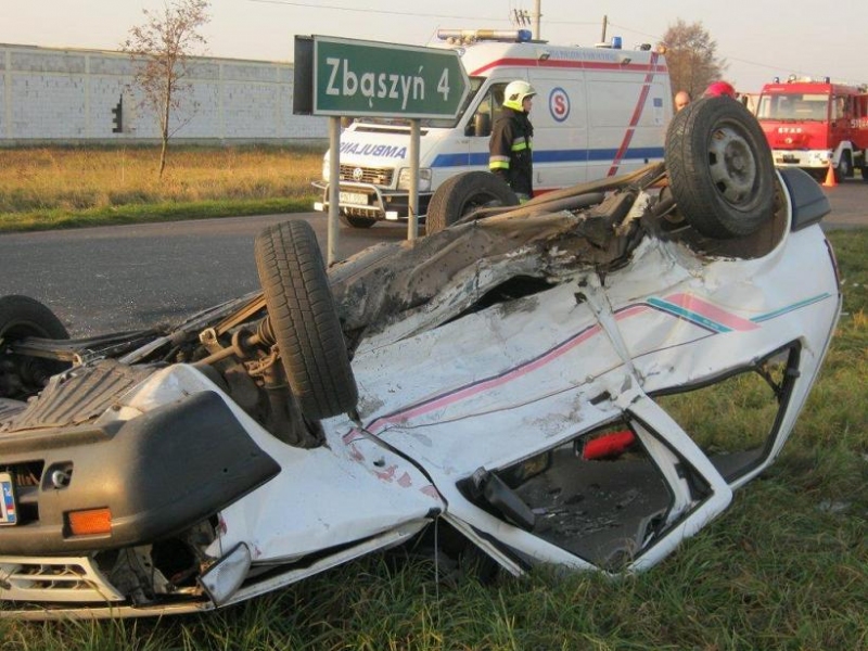 Wypadek Drogowy Na Trasie Chobienice Zb Szy Aktualno Ci Kpp Nowy